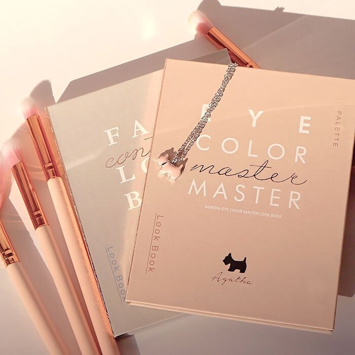 Палетка теней Agatha Eye Color Master Look Book