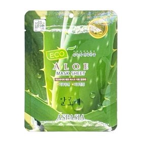 Тканевая маска Aspasia Eco Aloe Mask Sheet