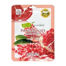 Тканевая маска Aspasia Eco Pomegranate Mask Sheet