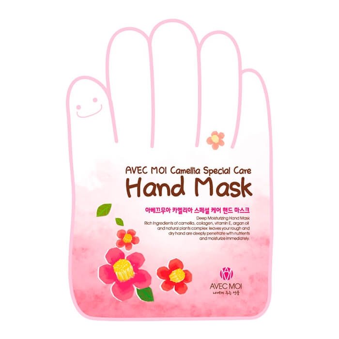 Маска для рук Avec Moi Camellia Special Care Hand Mask