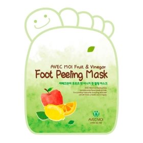 Носочки для педикюра Avec Moi Fruit & Vinegar Foot Peeling Mask