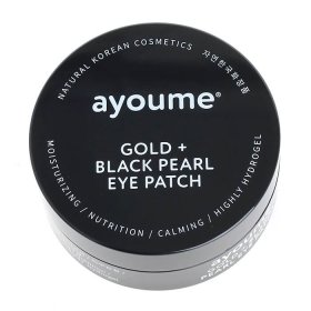 Патчи для век Ayoume Gold + Black Pearl Eye Patch