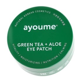 Патчи для век Ayoume Green Tea + Aloe Eye Patch