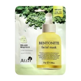 Тканевая маска Baraboni Atzzi Bentonite Facial Mask