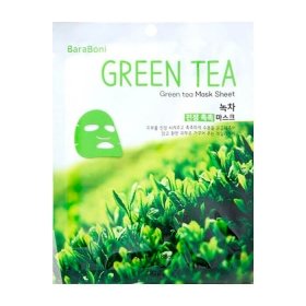 Тканевая маска Baraboni Green Tea Mask Sheet