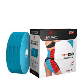 Кинезио тейп для тела BBTape Lymph Tape (5см*17м)
