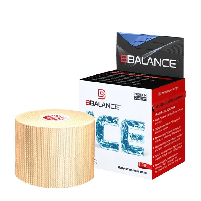 Кинезио тейп BBTape Ice Silk (5см*5м)