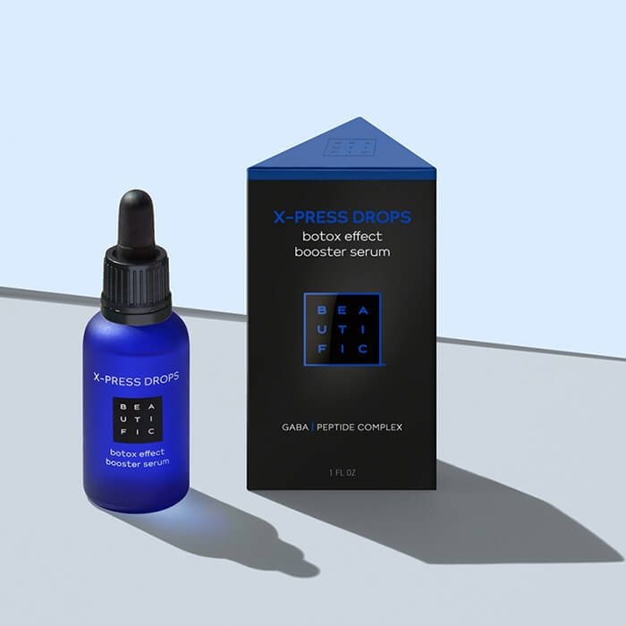 Сыворотка для лица Beautific X-Press Drops Botox Effect Booster Serum