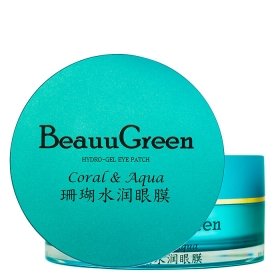 Гидрогелевые патчи BeauuGreen Coral & Aqua Hydrogel Eye Patch