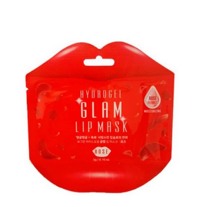 Маска для губ BeauuGreen Hydrogel Glam Lip Mask - Rose