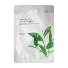 Тканевая маска BeauuGreen Antioxidant Green Tea Essence Mask