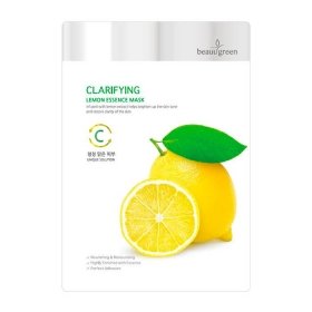 Тканевая маска BeauuGreen Clarifying Lemon Mask