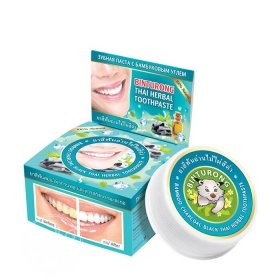 Зубная паста Binturong Bamboo Charcoal Black Thai Herbal Toothpaste