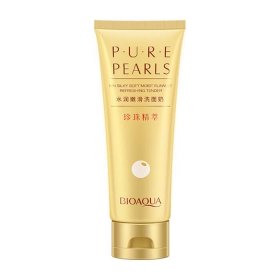Пенка для умывания BioAqua Pure Pearls Essence Deep Moisturizing Facial Cleanser