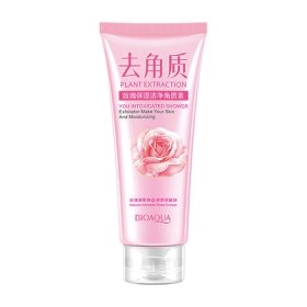 Пилинг для лица BioAqua Plant Extraction You Intoxicated Shower Exfoliator Rose