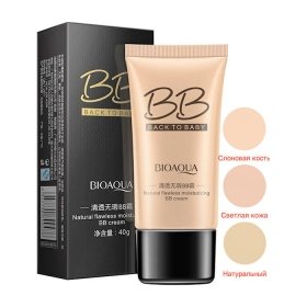 ВВ крем BioAqua Natural Flawless Moisturizing BB Cream Back to Baby