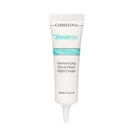 Крем для глаз и шеи Christina Unstress Harmonizing Eye & Neck Night Cream