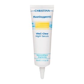 Сыворотка для лица Christina Fluoroxygen+C VitaC-Clear Night Serum