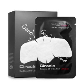 Набор масок от чёрных точек Ciracle Blackhead Off Cotton Mask Set