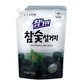 Средство для мытья посуды CJ Lion Charcoal Squeaky Clean (Refill)