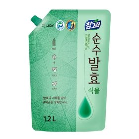 Средство для мытья посуды CJ Lion Naturally Fermented Plants (Refill)