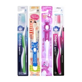 Набор зубных щёток Co Arang Family Toothbrush Set 3 (4 шт.)