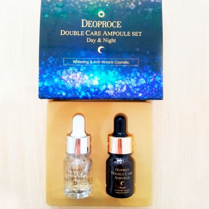 Ампульная сыворотка Deoproce Double Care Ampoule Day & Night Single Pack