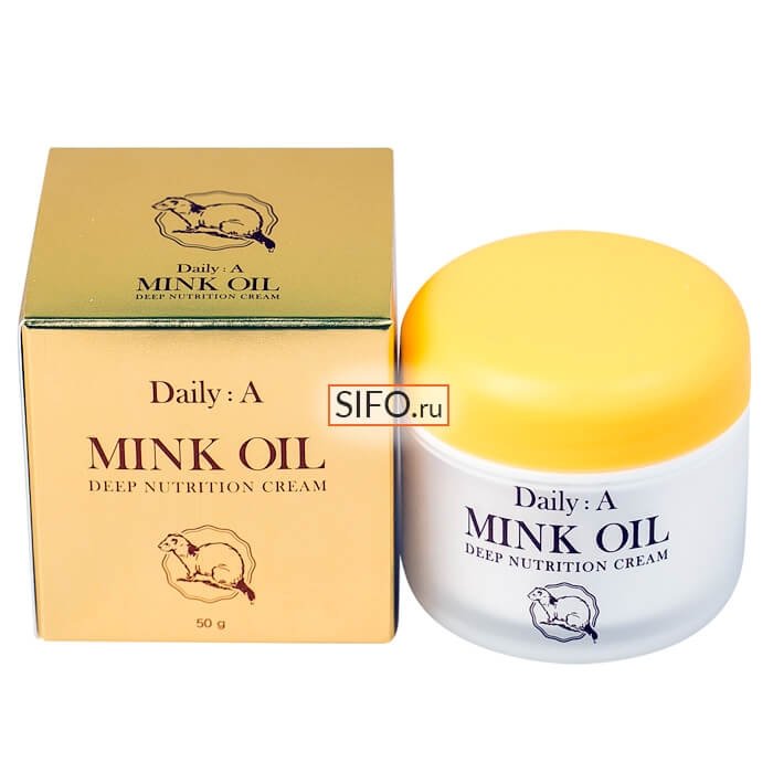 Крем для лица Deoproce Daily: A Mink Oil Deep Nutrition Cream