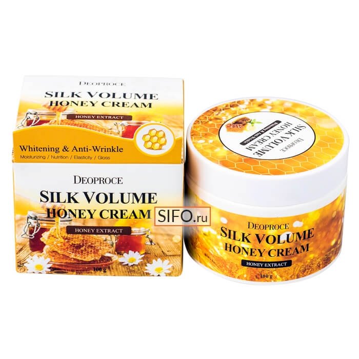 Крем для лица Deoproce Moisture Silk Volume Honey Cream
