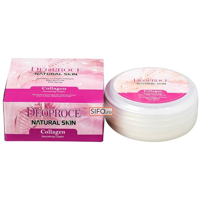 Крем для лица Deoproce Natural Skin Collagen Nourishing Cream
