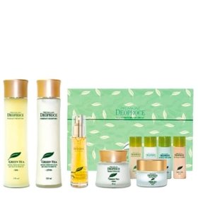 Набор для лица Premium Deoproce Green Tea Essence Moisture Skin Care 5 Set