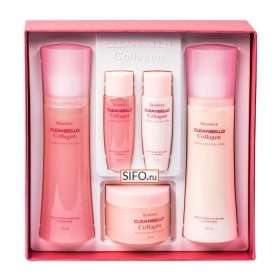 Набор для увлажнения лица Deoproce Cleanbello Collagen Essential Moisture Skin Care 3 Set