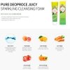 Очищающая пенка Pure Deoproce Juicy Sparkling Foam Cleansing