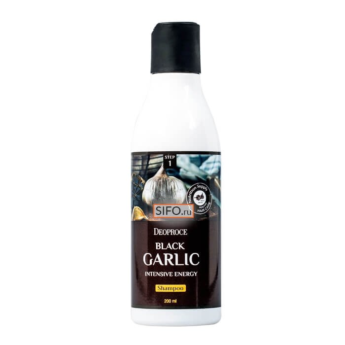 Шампунь для волос Deoproce Black Garlic Intensive Energy Shampoo (200 мл)