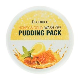 Смываемая маска Deoproce Honey & Gold Wash-Off Pudding Mask