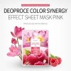 Тканевая маска Deoproce Color Synergy Effect Sheet Mask Pink