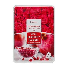 Тканевая маска Deoproce Color Synergy Effect Sheet Mask Red