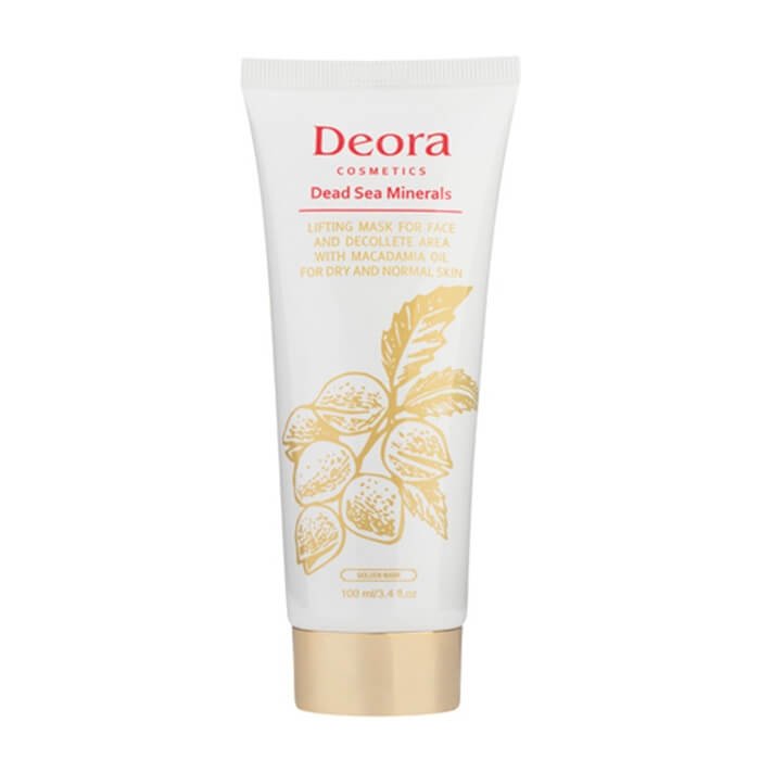 Маска для лица Deora Lifting Mask For Face & Decollete Area With Macadamia Oil