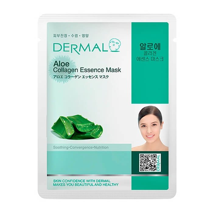 Тканевая маска Dermal Aloe Collagen Essence Mask