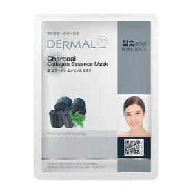 Тканевая маска Dermal Charcoal Collagen Essence Mask