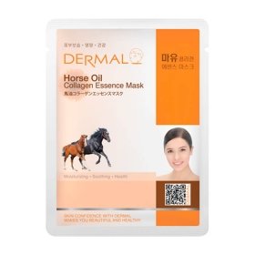 Тканевая маска Dermal Horse Oil Collagen Essence Mask