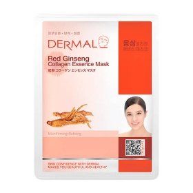 Тканевая маска Dermal Red Ginseng Collagen Essence Mask