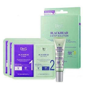 Набор от чёрных точек Dr.G Blackhead 3-Step Solution