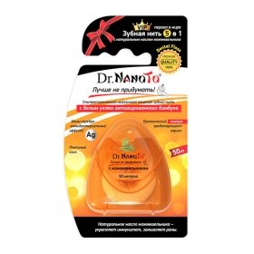 Зубная нить Dr.NanoTo “5 in One” Dental Floss - With Juniper