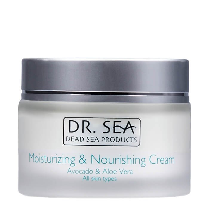 Крем для лица Dr.Sea Moisturizing Nourishing Cream - Avacado & Aloe