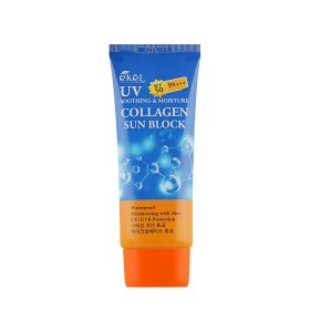Солнцезащитный крем для лица Ekel UV Soothing & Moisture Collagen Sun Block