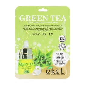 Тканевая маска Ekel Green Tea Ultra Hydrating Essence Mask