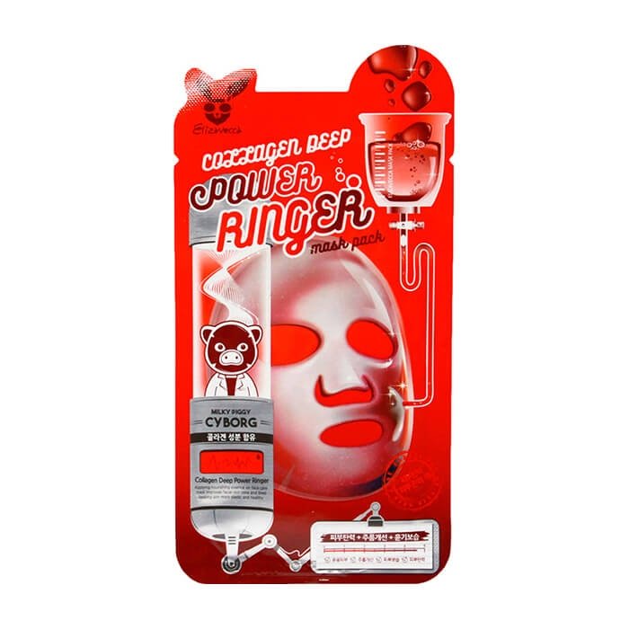 Набор тканевых масок Elizavecca Deep Power Mask Pack #3 (5 шт.)