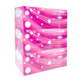 Салфетки для лица Ellemoi Kami Shodji Pink (3х180 шт.)