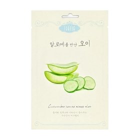 Тканевая маска Entico Eserie Cucumber Come Across Aloe Mask Pack